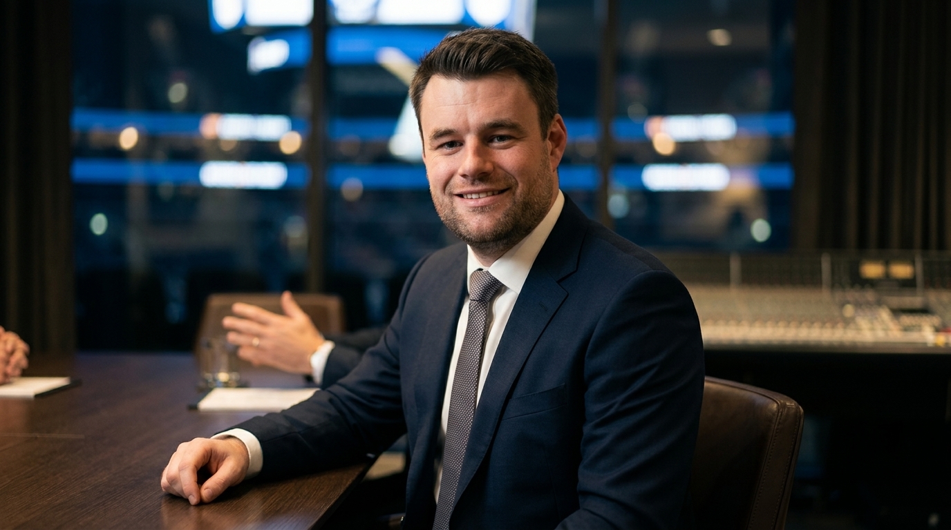 Discreet executive dealmaking atmosphere for sports and entertainment partnerships